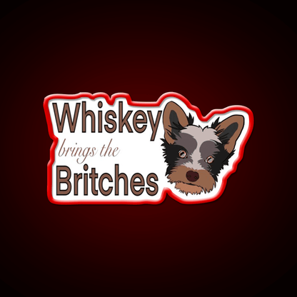 Whiskey Britches Whiskey Drink Bar Led Neon Sign Rgb Color - Shineneon