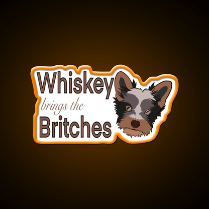Whiskey Britches Whiskey Drink Bar Led Neon Sign Rgb Color - Shineneon