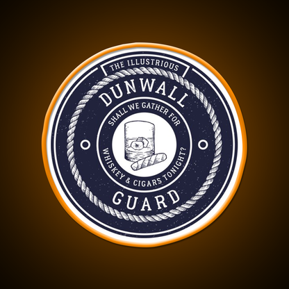 Whiskey Cigars Navy Whiskey Drink Bar Led Neon Sign Rgb Color