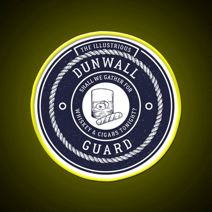 Whiskey Cigars Navy Whiskey Drink Bar Led Neon Sign Rgb Color