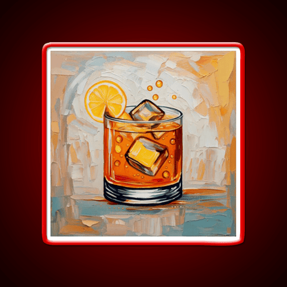 Whiskey Cocktail Whiskey Drink Bar Led Neon Sign Rgb Color - Shineneon