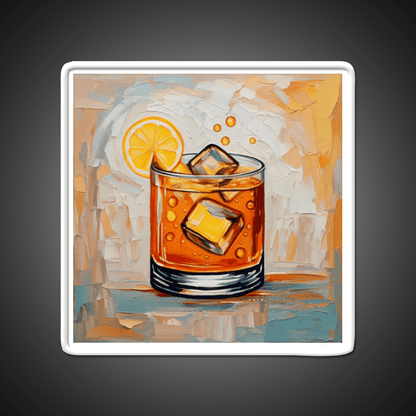 Whiskey Cocktail Whiskey Drink Bar Led Neon Sign Rgb Color - Shineneon