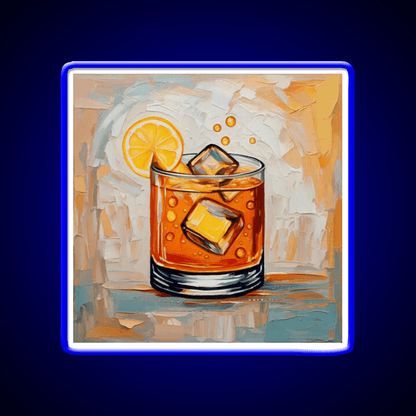 Whiskey Cocktail Whiskey Drink Bar Led Neon Sign Rgb Color - Shineneon