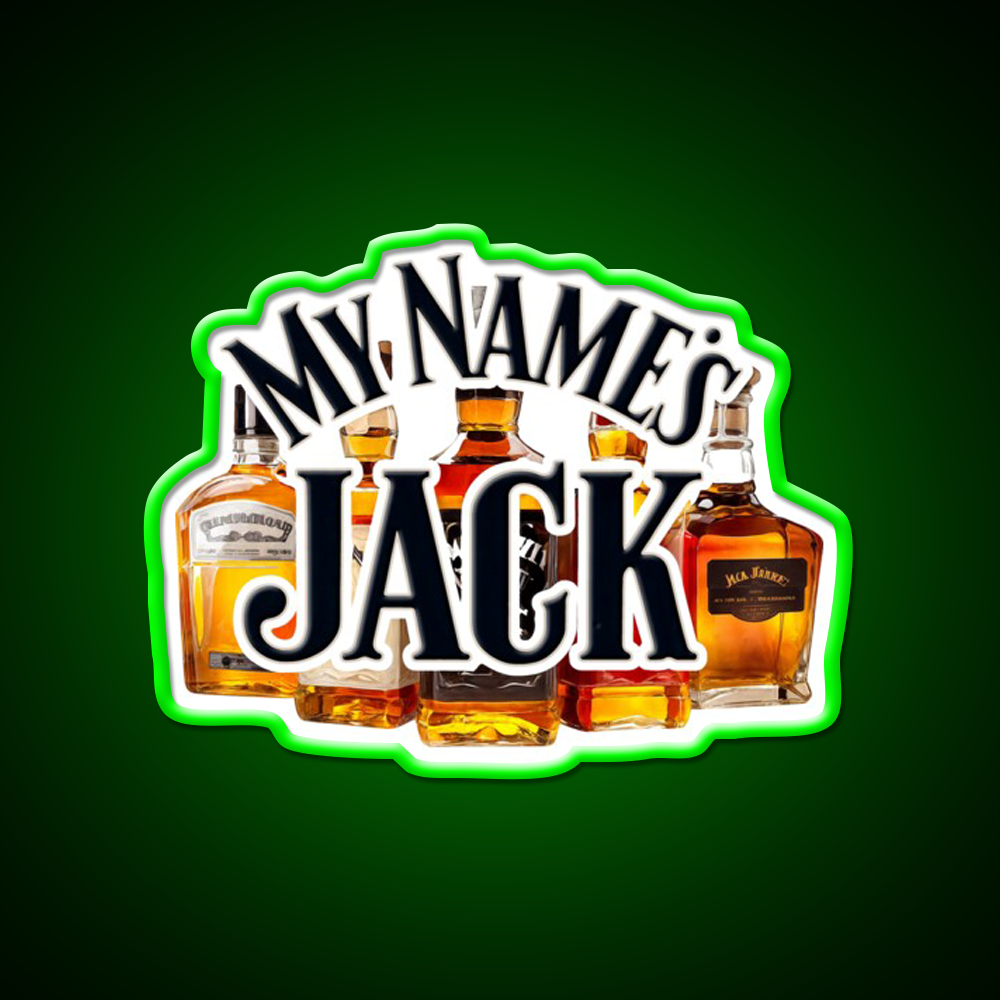 Whiskey Collection Whiskey Drink Bar Led Neon Sign Rgb Color