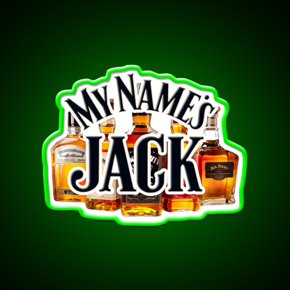 Whiskey Collection Whiskey Drink Bar Led Neon Sign Rgb Color