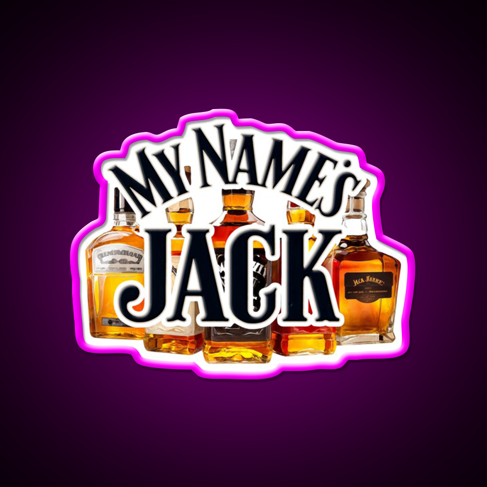 Whiskey Collection Whiskey Drink Bar Led Neon Sign Rgb Color