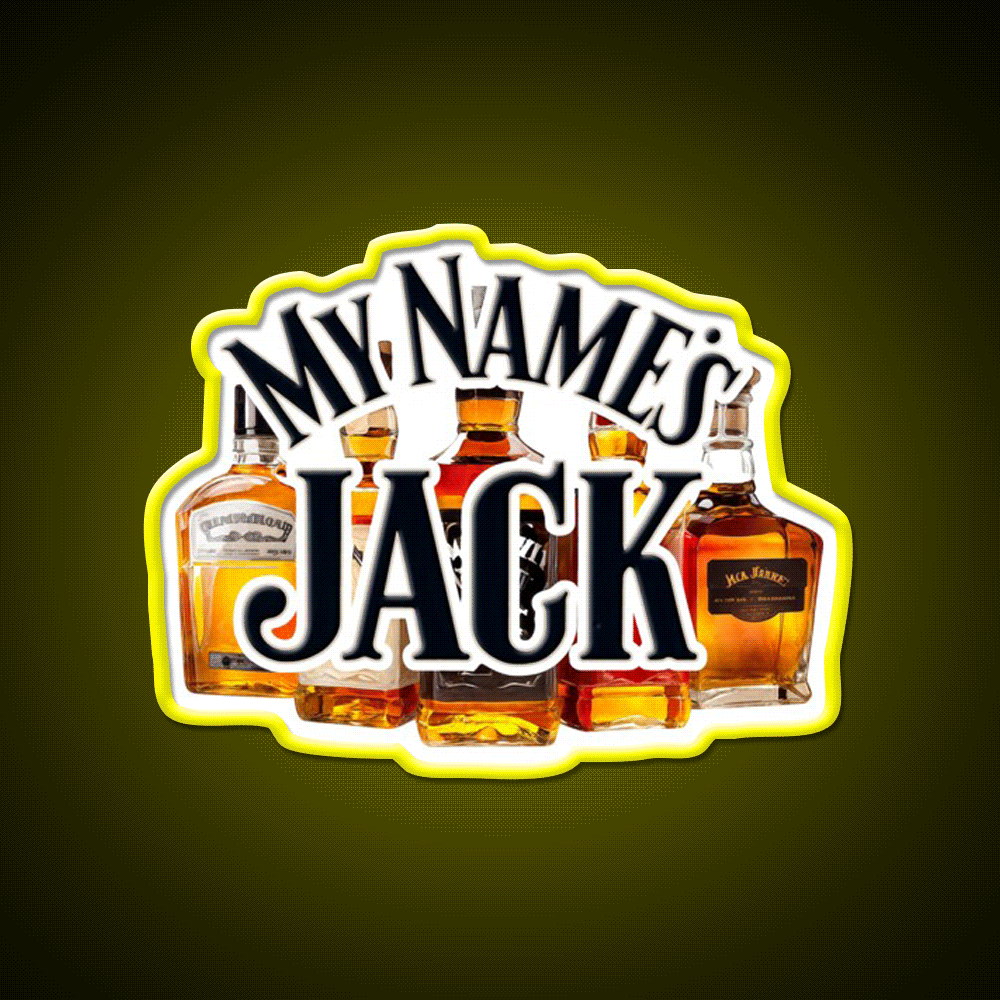 Whiskey Collection Whiskey Drink Bar Led Neon Sign Rgb Color