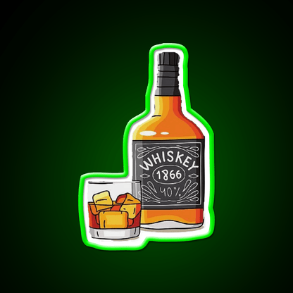 Whiskey Drink Bar Led Neon Sign Rgb Color - Shineneon