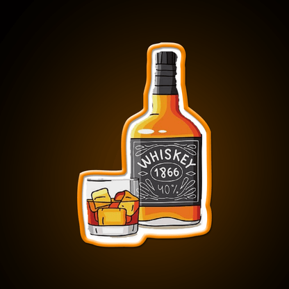 Whiskey Drink Bar Led Neon Sign Rgb Color - Shineneon