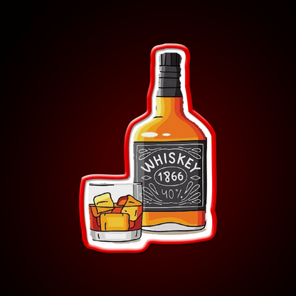 Whiskey Drink Bar Led Neon Sign Rgb Color - Shineneon