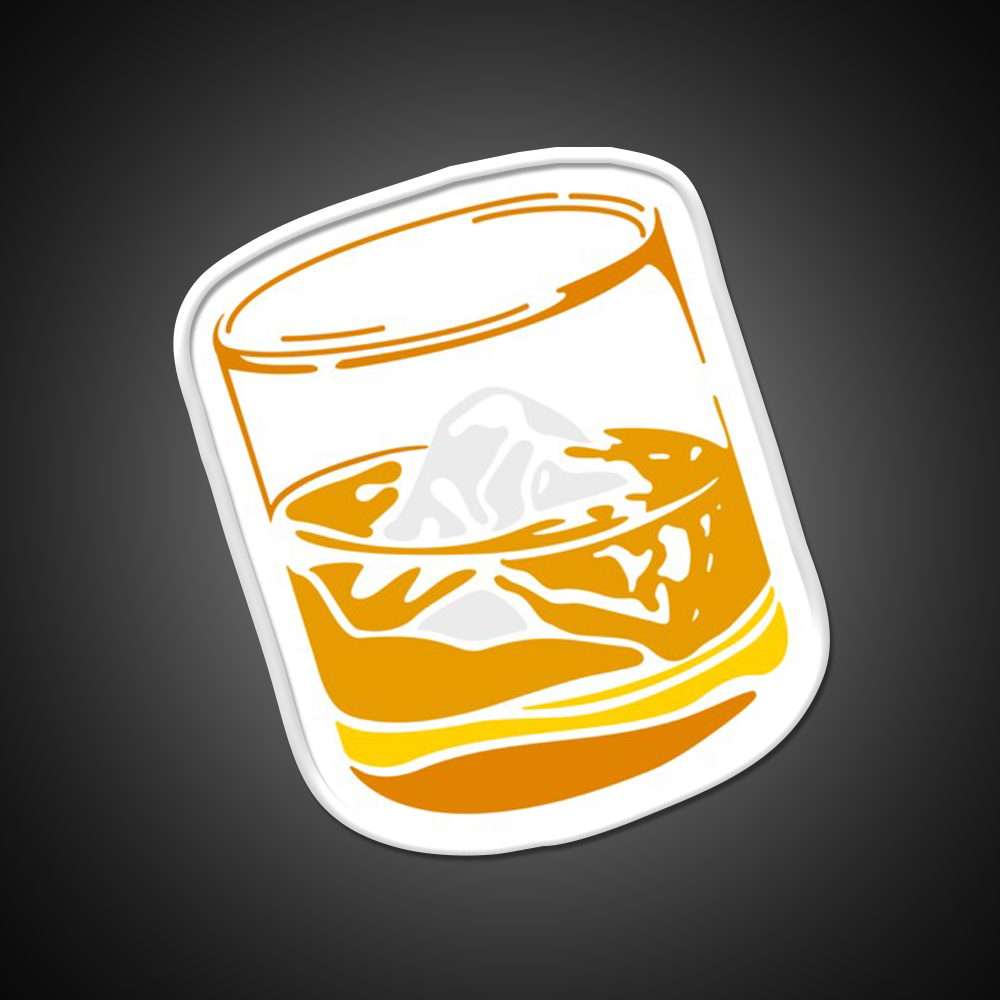 Whiskey Drink Bar Led Neon Sign Wall Art Rgb Color