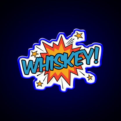 Whiskey Drink Bar Led Neon Sign Wall Sign Rgb Color