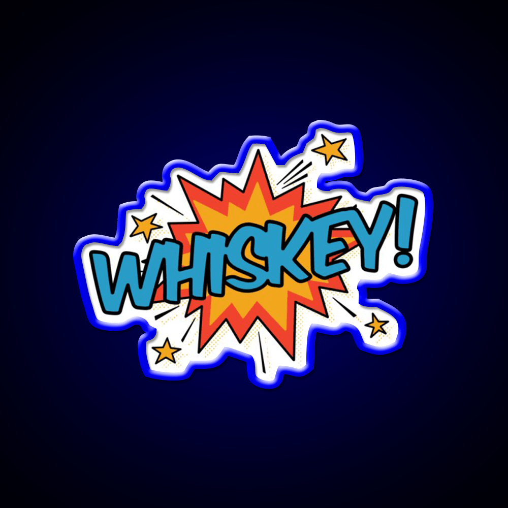 Whiskey Drink Bar Led Neon Sign Wall Sign Rgb Color - Shineneon