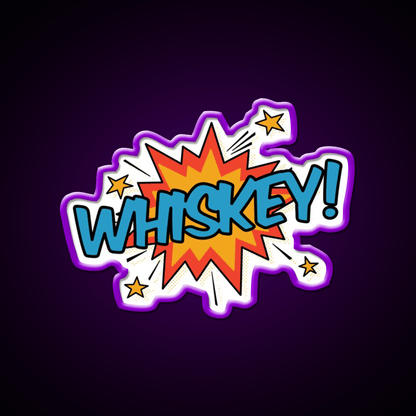 Whiskey Drink Bar Led Neon Sign Wall Sign Rgb Color - Shineneon