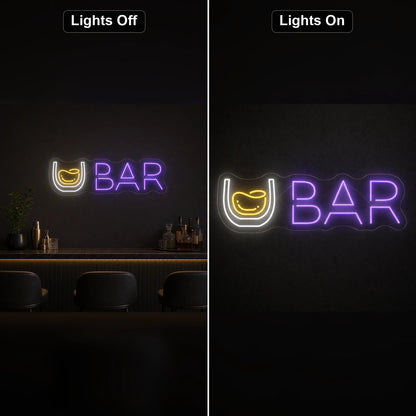 Whiskey Glass Bar LED Neon Sign - Shineneon