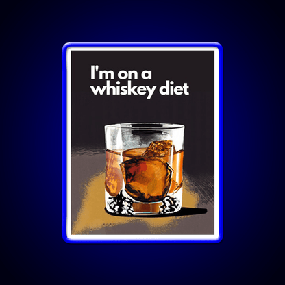 Whiskey Pun Whiskey Drink Bar Led Neon Sign Rgb Color - Shineneon