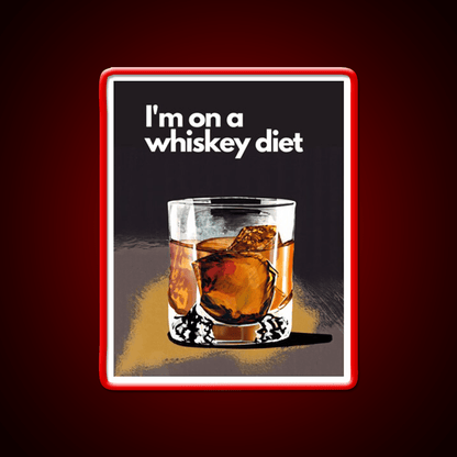 Whiskey Pun Whiskey Drink Bar Led Neon Sign Rgb Color - Shineneon