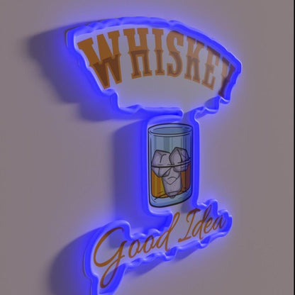 Whiskey Rgb Led Neon Sign - Shineneon