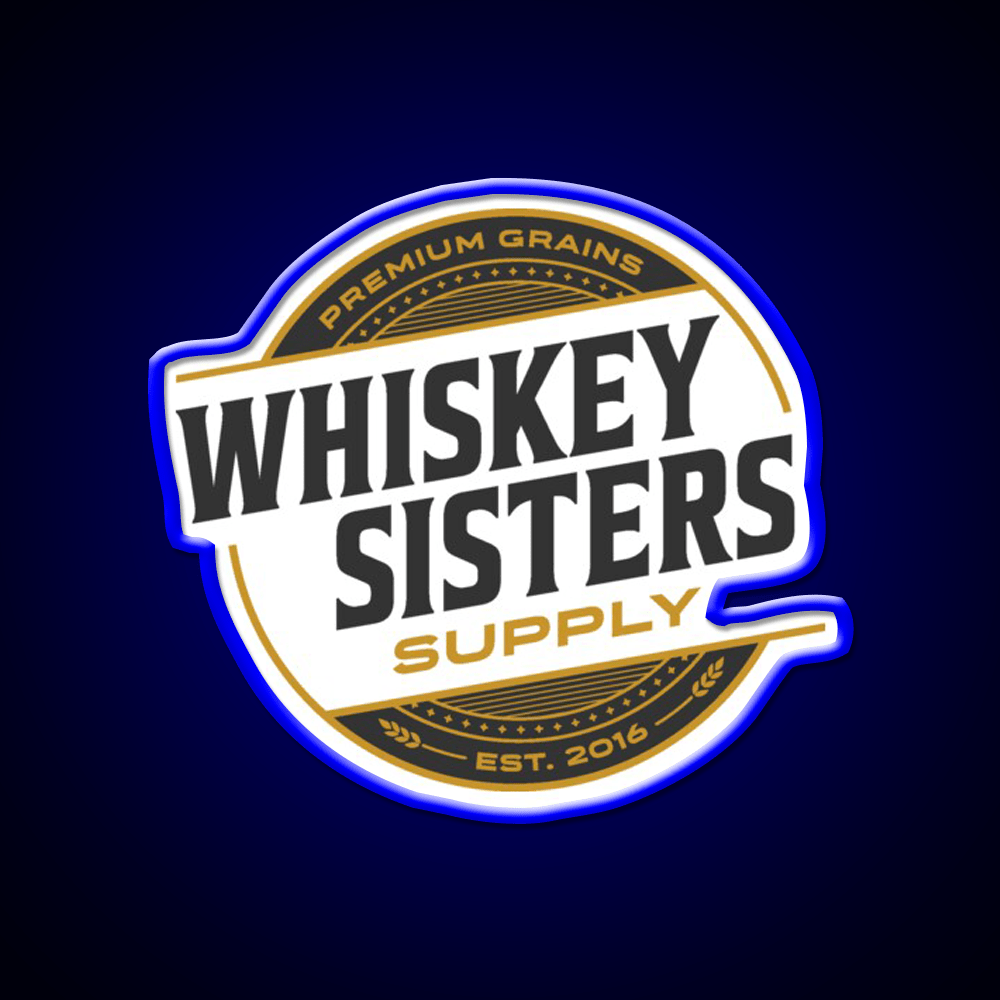 Whiskey Sisters Whiskey Drink Bar Led Neon Sign Rgb Color - Shineneon
