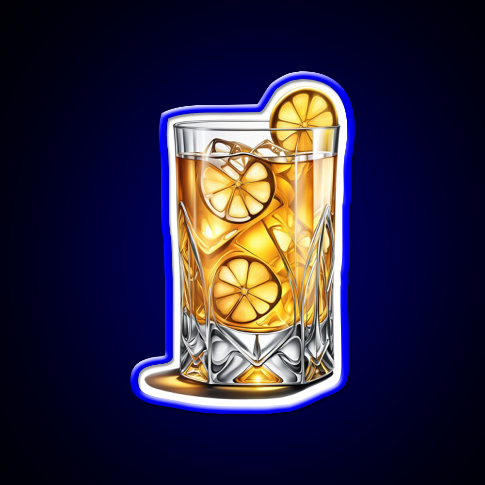 Whiskey Sour Cocktail Bar Decor Led Neon Sign Rgb Color - LED neon sign view 5