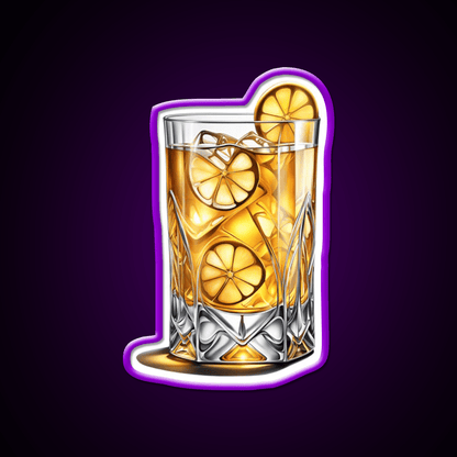 Whiskey Sour Cocktail Bar Decor Led Neon Sign Rgb Color - Shineneon