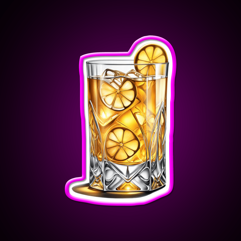 Whiskey Sour Cocktail Bar Decor Led Neon Sign Rgb Color - Shineneon