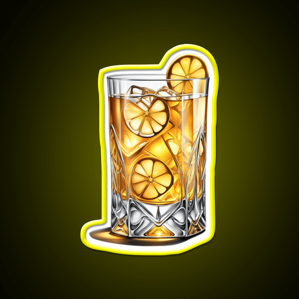 Whiskey Sour Cocktail Bar Decor Led Neon Sign Rgb Color - Shineneon