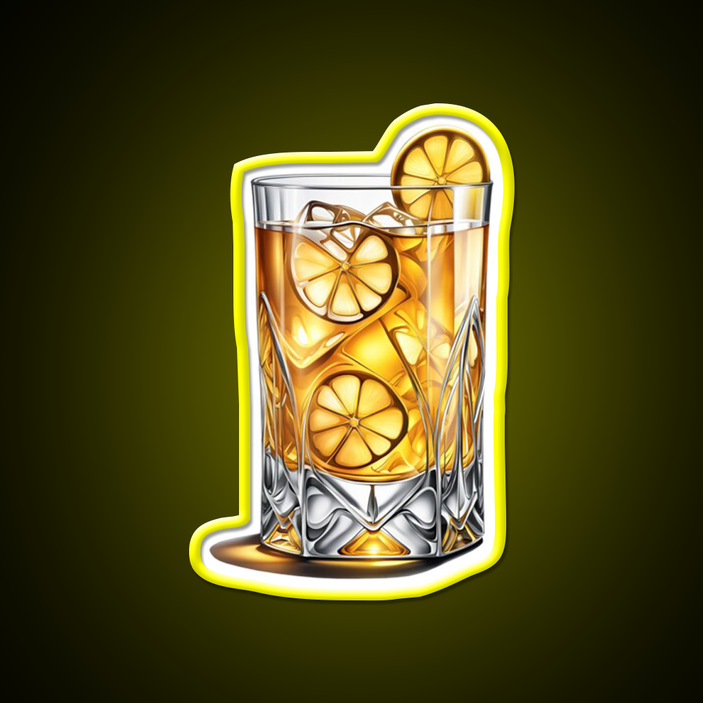 Whiskey Sour Cocktail Bar Decor Led Neon Sign Rgb Color - LED neon sign view 7