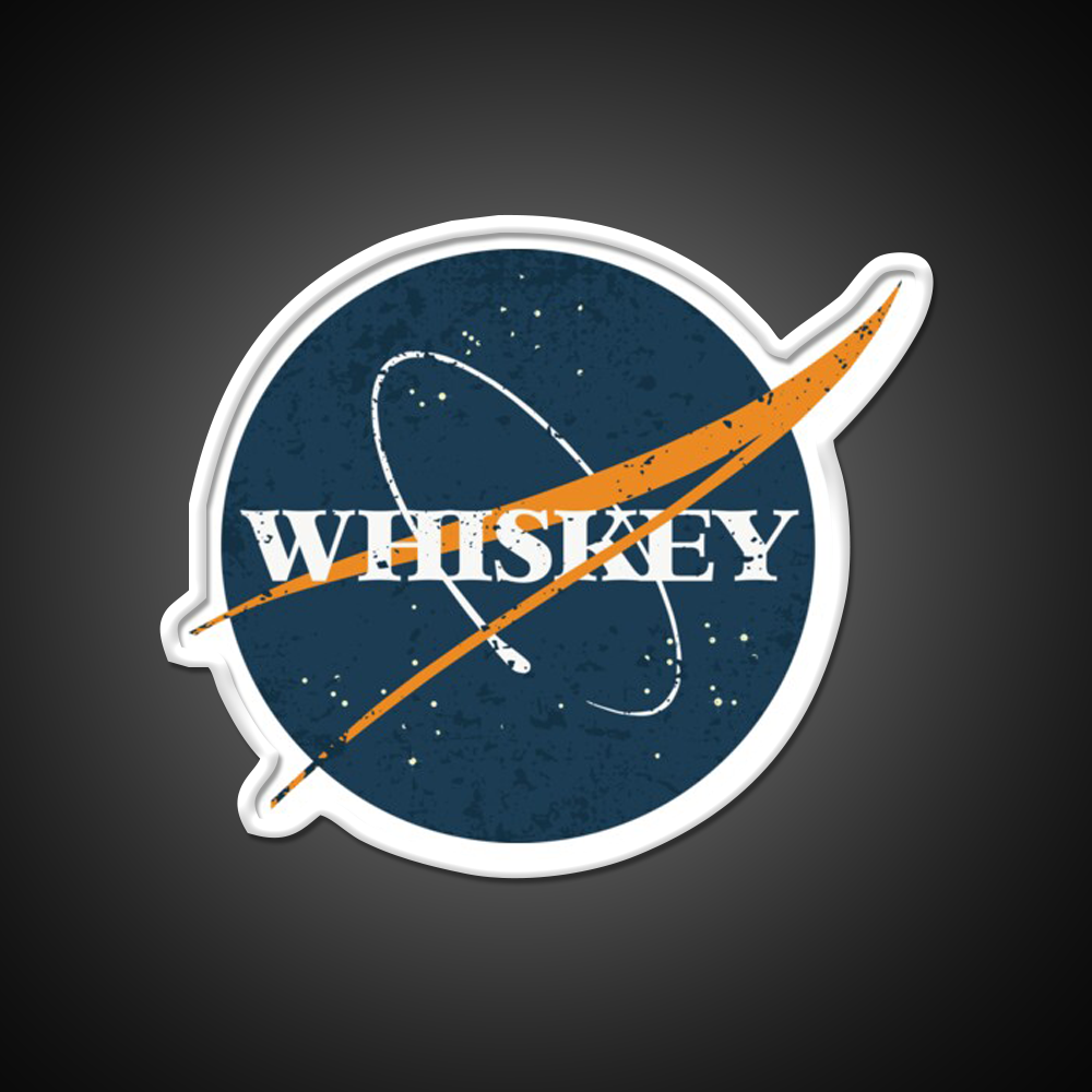 Whiskey Space Vintage Whiskey Drink Bar Led Neon Sign Rgb Color