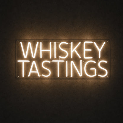 Whiskey Tastings LED Neon Sign main product image