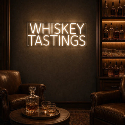 Whiskey Tastings LED Neon Sign - Shineneon
