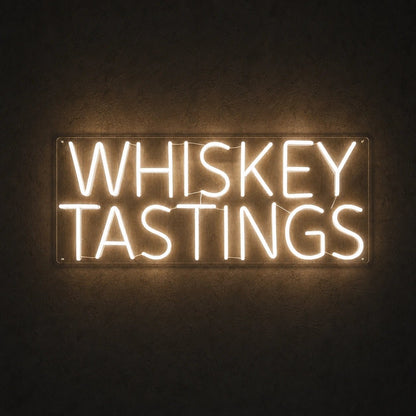 Whiskey Tastings LED Neon Sign - Shineneon