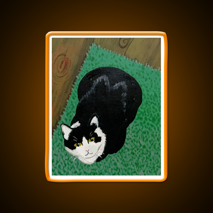 Whiskey The Cat Whiskey Drink Bar Led Neon Sign By Art Rgb Color