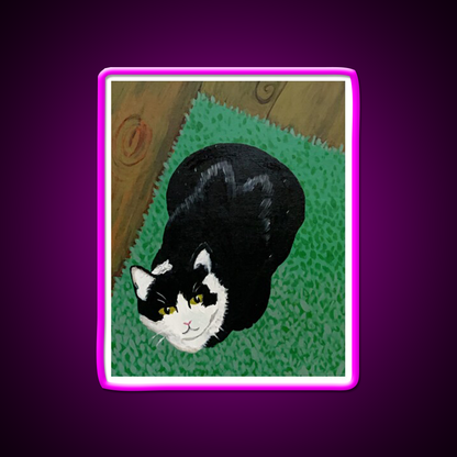 Whiskey The Cat Whiskey Drink Bar Led Neon Sign By Art Rgb Color