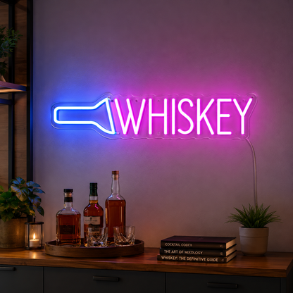 Whiskey Wall Decor LED Neon Sign main product image