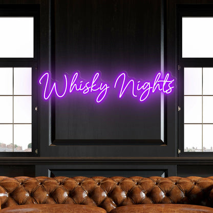 Whisky Nights Ambient Neon For Bars And Pubs | Shineneon