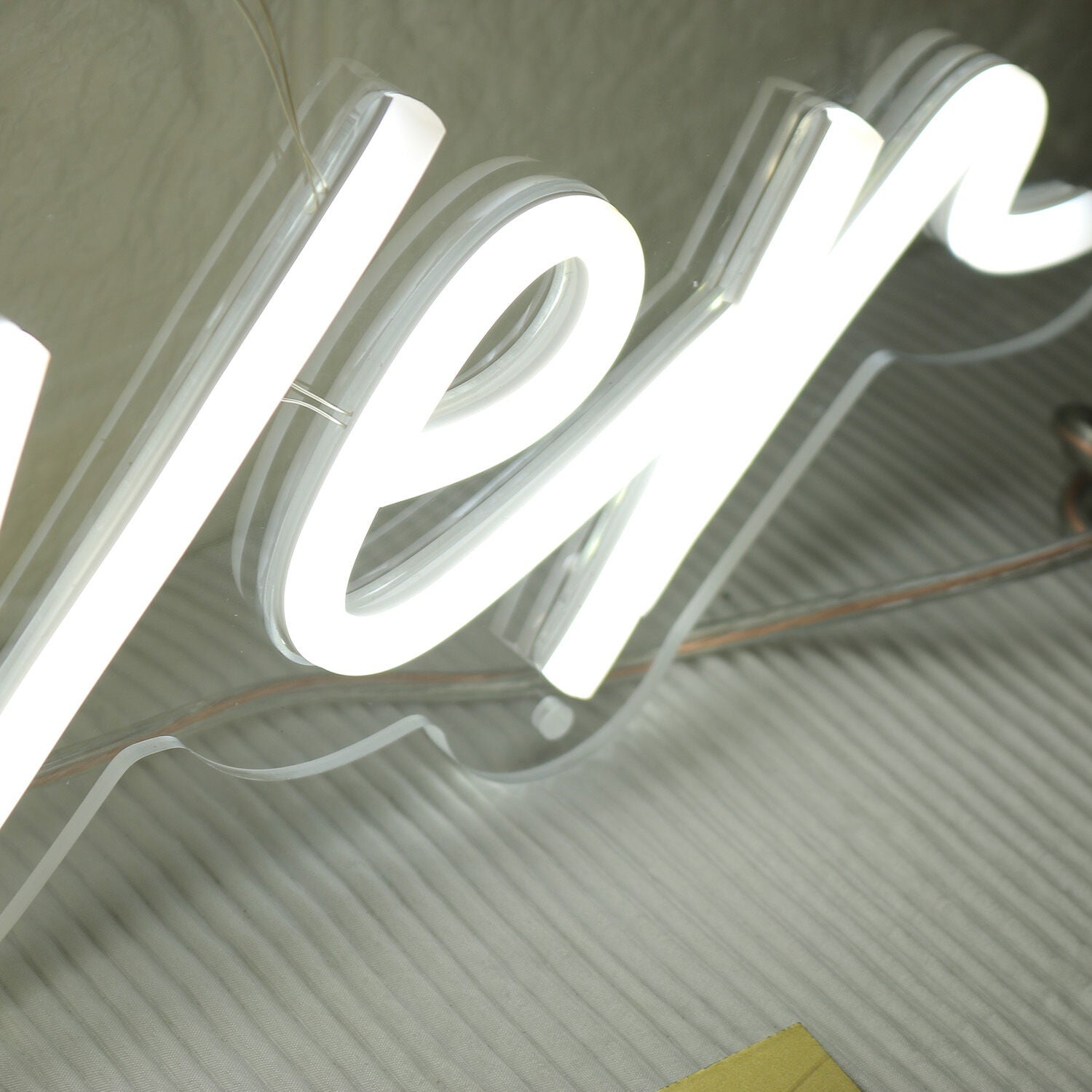 White Always And Forever White Led Neon Sign - Shineneon