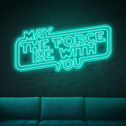 White Bold Star Wars Led Neon Sign For Home And Cafe Decor | Shineneon