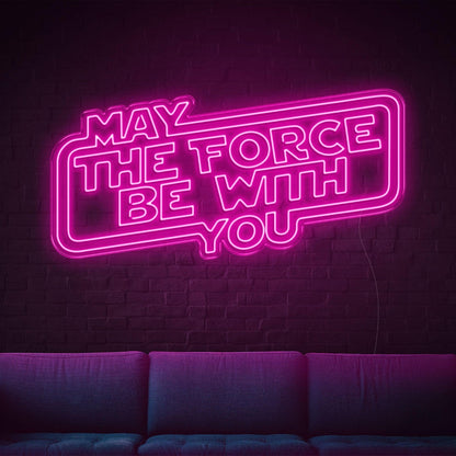 White Bold Star Wars Led Neon Sign For Home And Cafe Decor | Shineneon