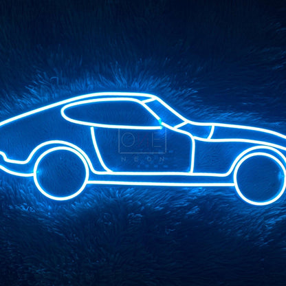 White Car Silhouette Led Neon Sign Tabletop Home Decor-1 | Shineneon