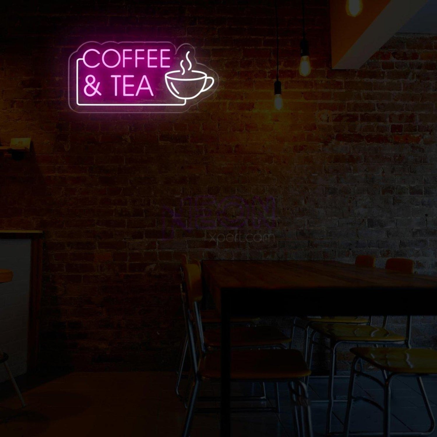 White Coffee Cup Tea Led Neon Sign Cafe Wall Art | Shineneon