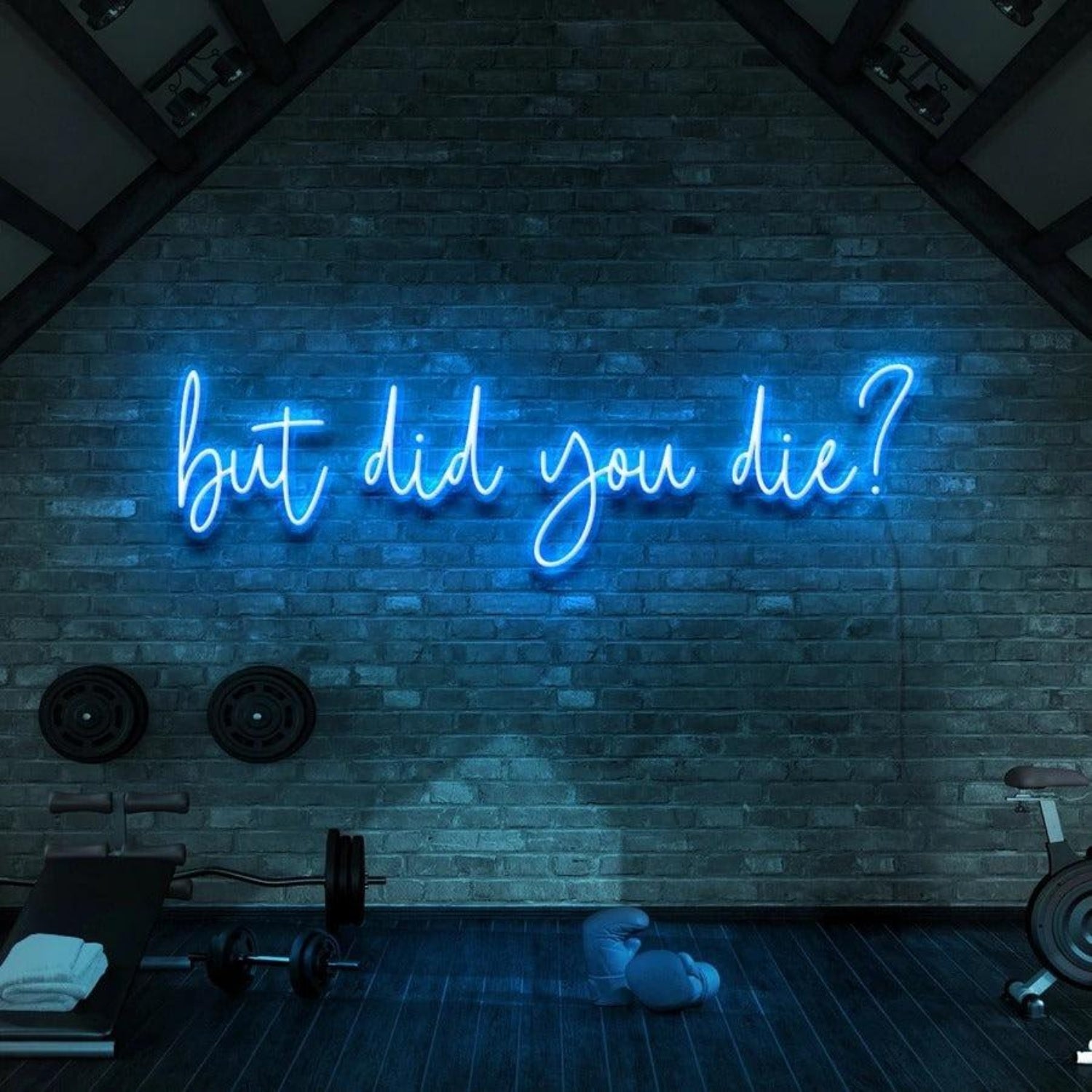 White Glow But Did You Die Led Neon Sign For Spaces | Shineneon