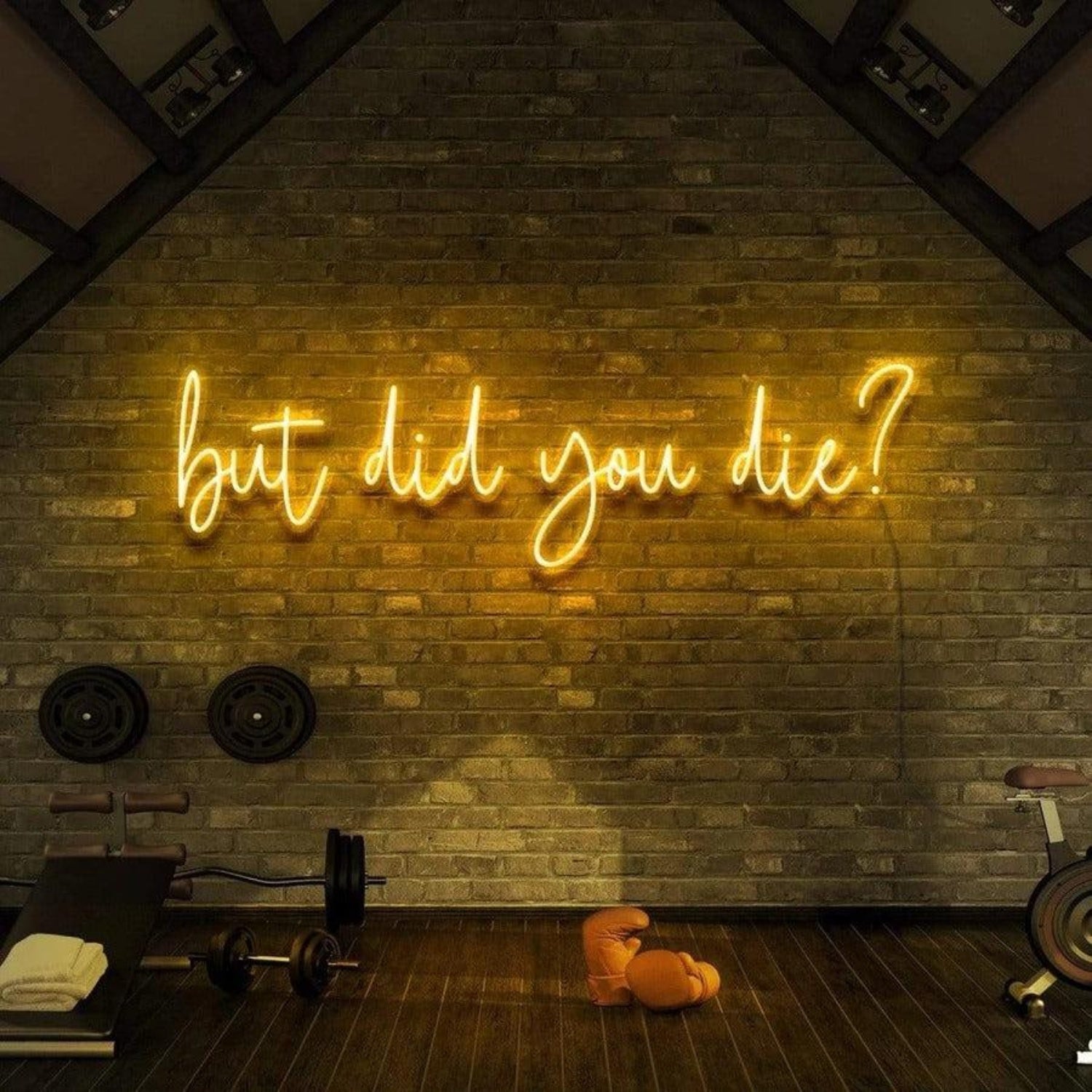 White Glow But Did You Die Led Neon Sign For Spaces | Shineneon