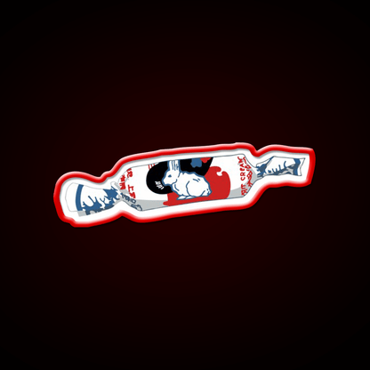 White Rabbit Candy Led Neon Sign Chinese Food Rgb Color - Shineneon