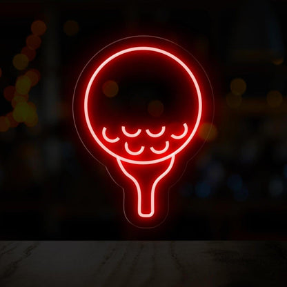 White Tennis Racket Led Neon Sign For Sports Bar Gym Wall Decor | Shineneon