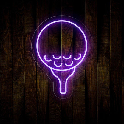 White Tennis Racket Led Neon Sign For Sports Bar Gym Wall Decor | Shineneon