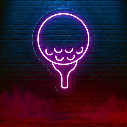 White Tennis Racket Led Neon Sign For Sports Bar Gym Wall Decor | Shineneon