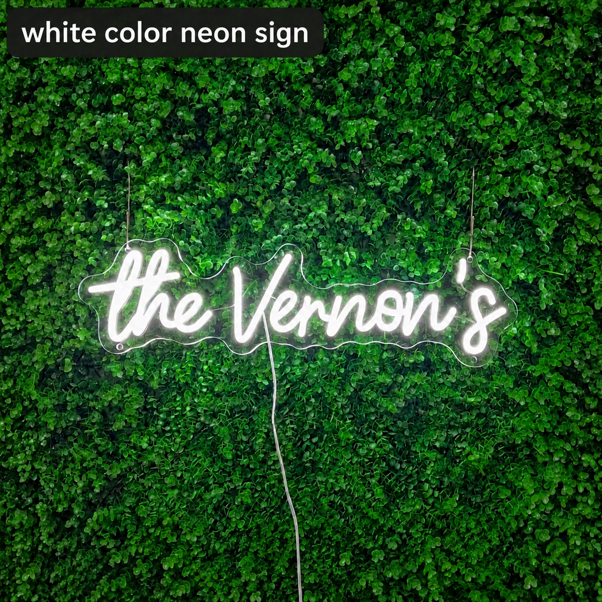 Custom White Arrow Led Neon Sign