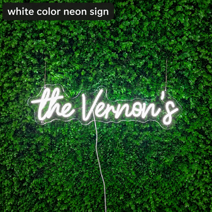 Custom White Arrow Led Neon Sign