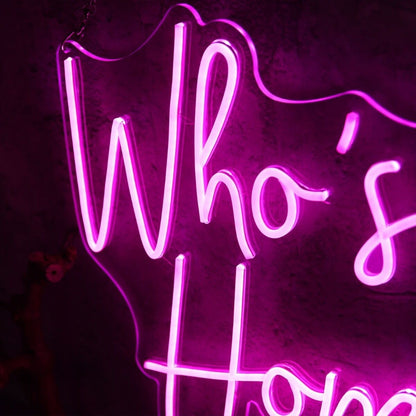 Who Is Your Homegirl Led Neon Sign - Shineneon
